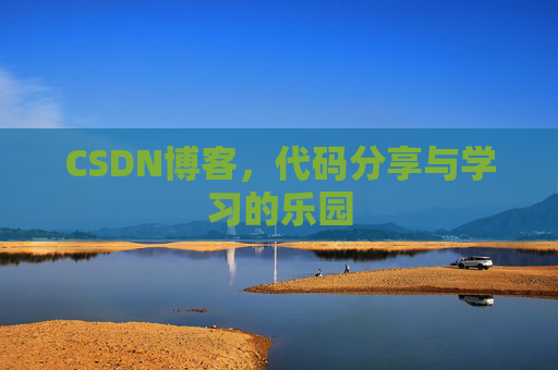 CSDN博客，代码分享与学习的乐园